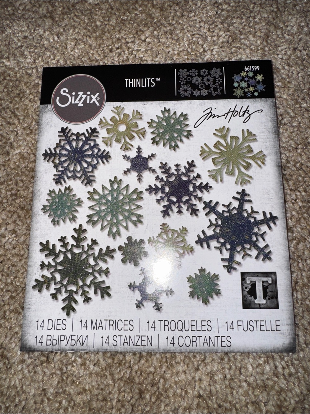 Sizzix Thinlits Snowflake Dies